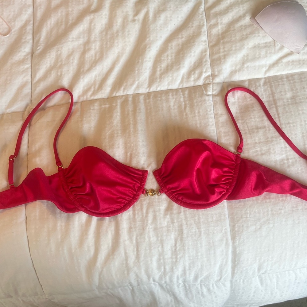 Vibrant Pink Bikini Top